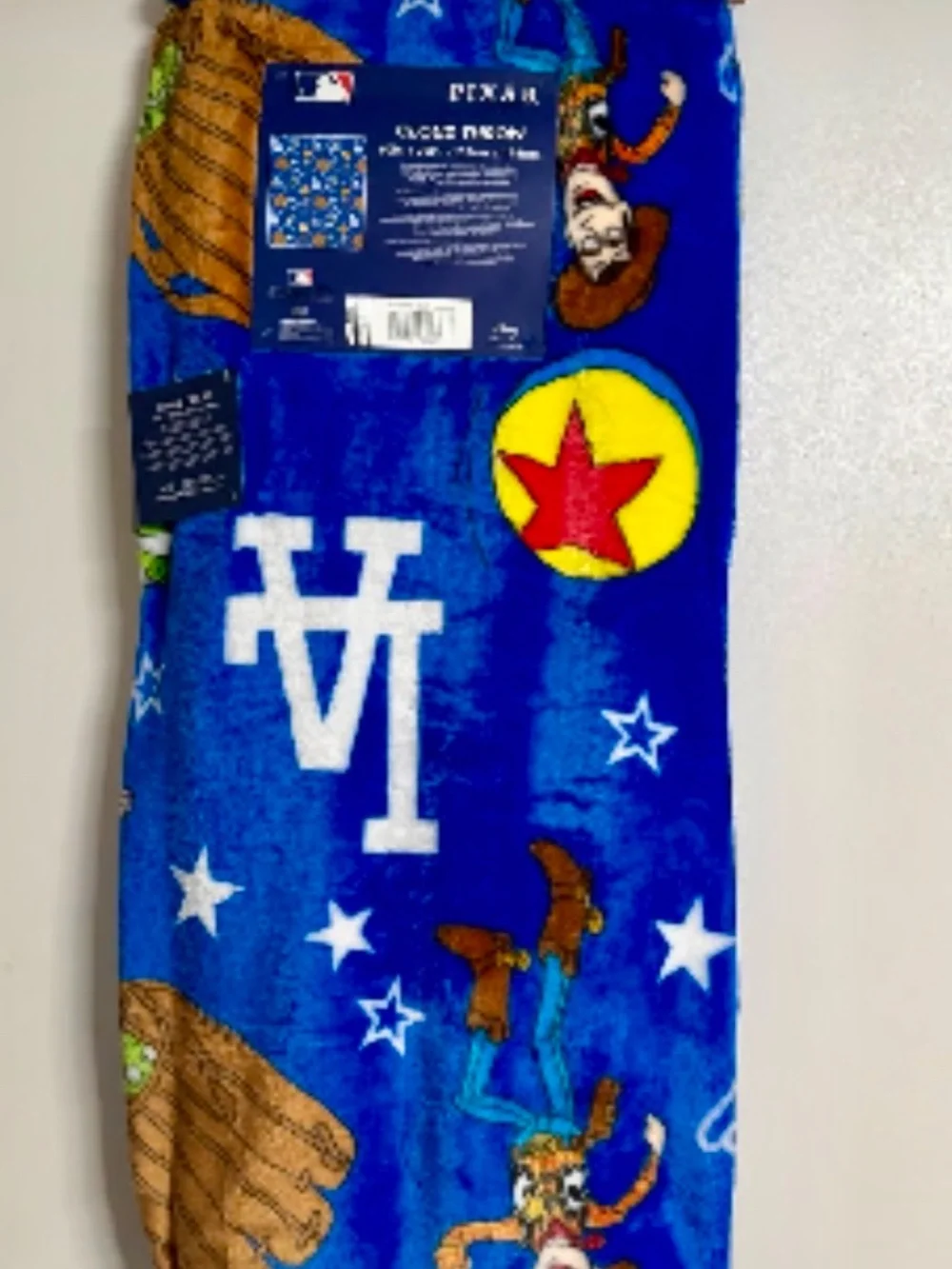 Toy Story Dodgers Blanket
